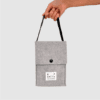 Custom felt presentation bag for paper merchant