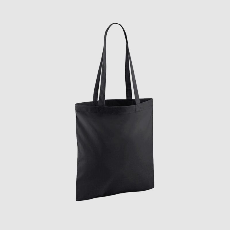 Promotional tote bag in black plus other colours