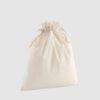 Organic Nat Drawstring bag