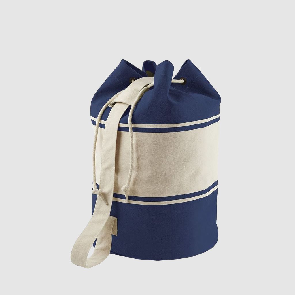 Custom stylish canvas duffel bag