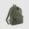 Custom black polyester rucksack with comfortable handles and 600D Polyester, customisation options available