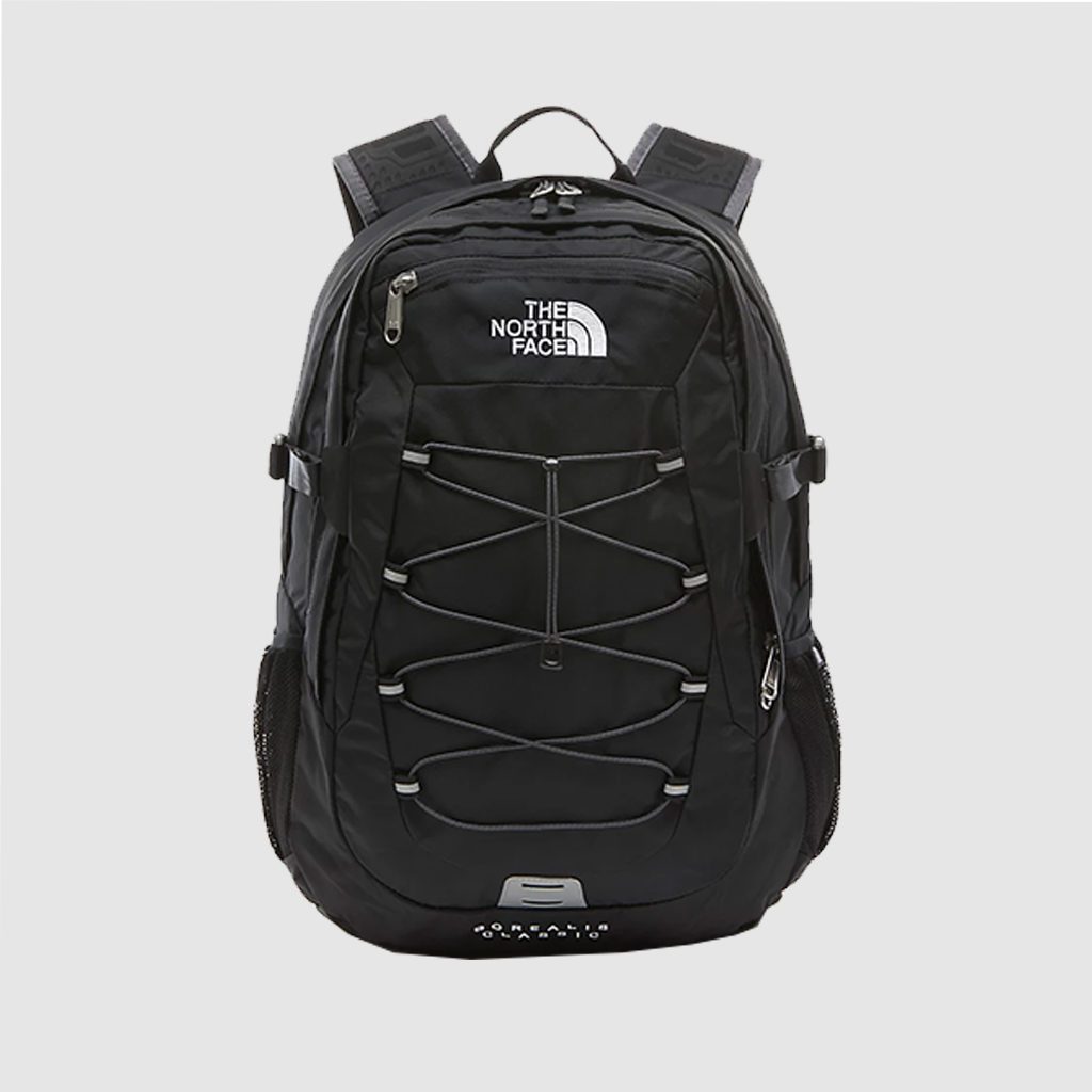 Custom North Face Rucksack with two strong handles, made of polyester