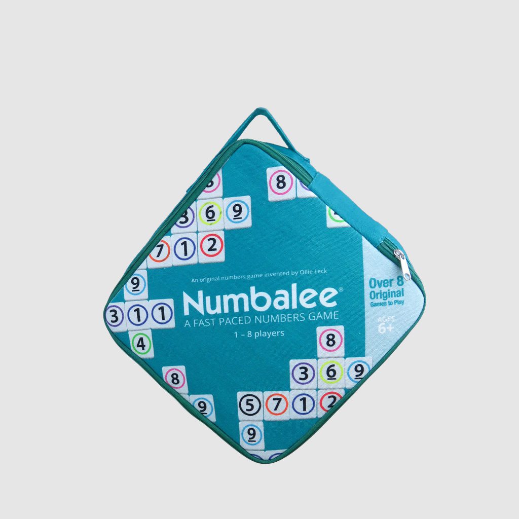 board game packaging in digitally printed fabric