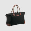 Large sport, luggage or travel bag. Microfiber with PVC handles, classic unisex design.
