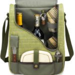 thermal fabrics for bags in this green picnic bag