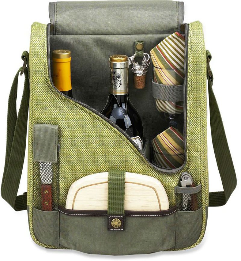 thermal fabric lined picnic bag