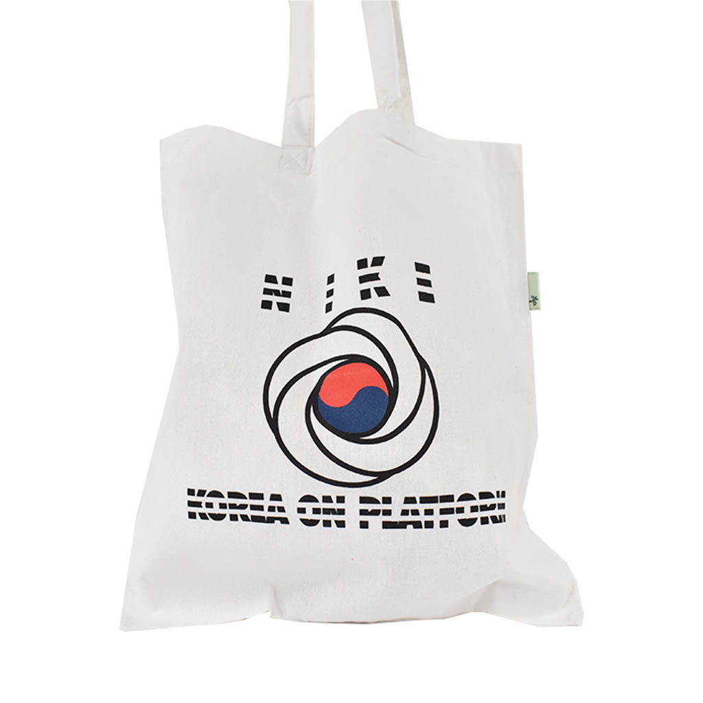 Recycled cotton shoulder bag