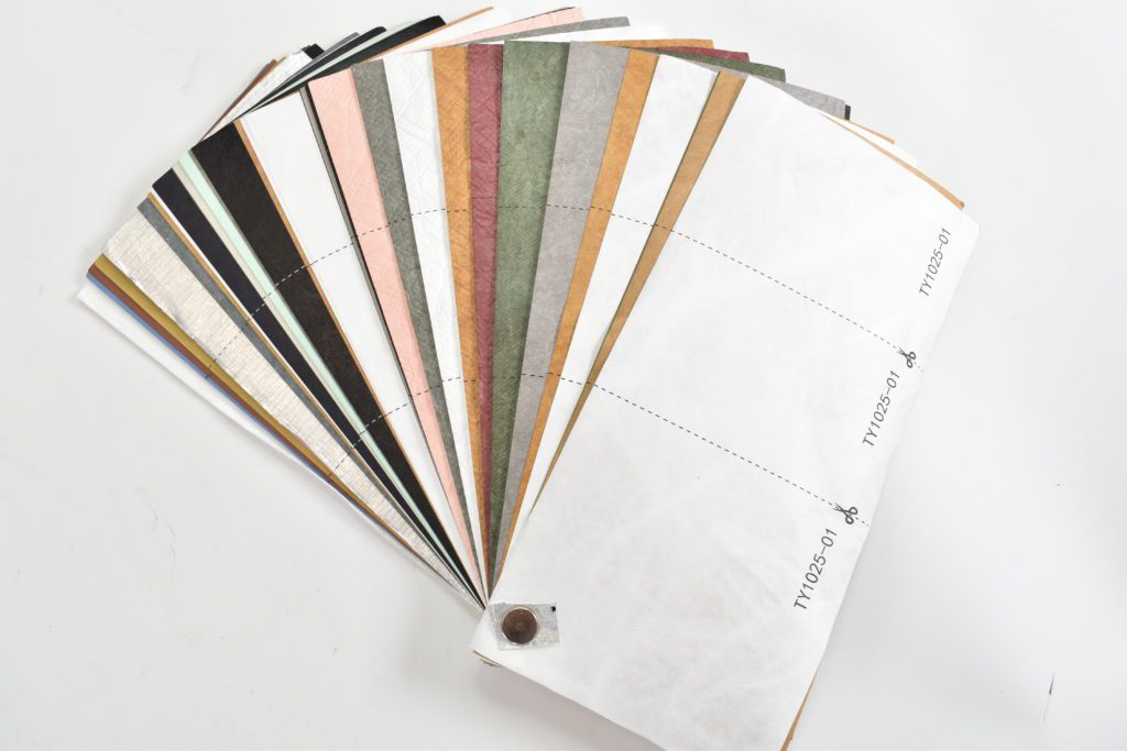 Tyvek swatches